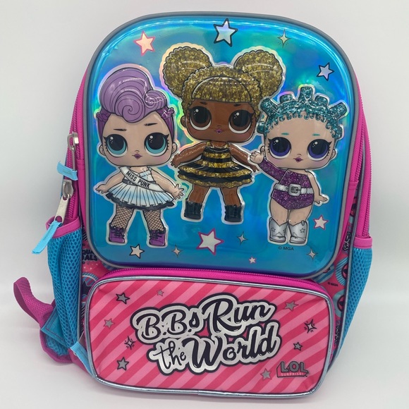 LOL Surprise! 3 Pocket Backpack "BBs Run the World - Picture 1 of 6